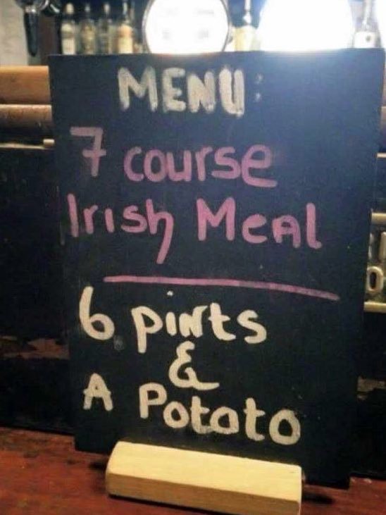 Irish7CourseMeal