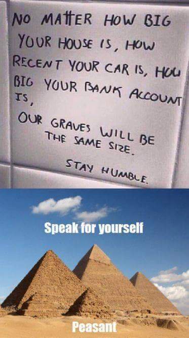 SpeakForYourselfPeasant