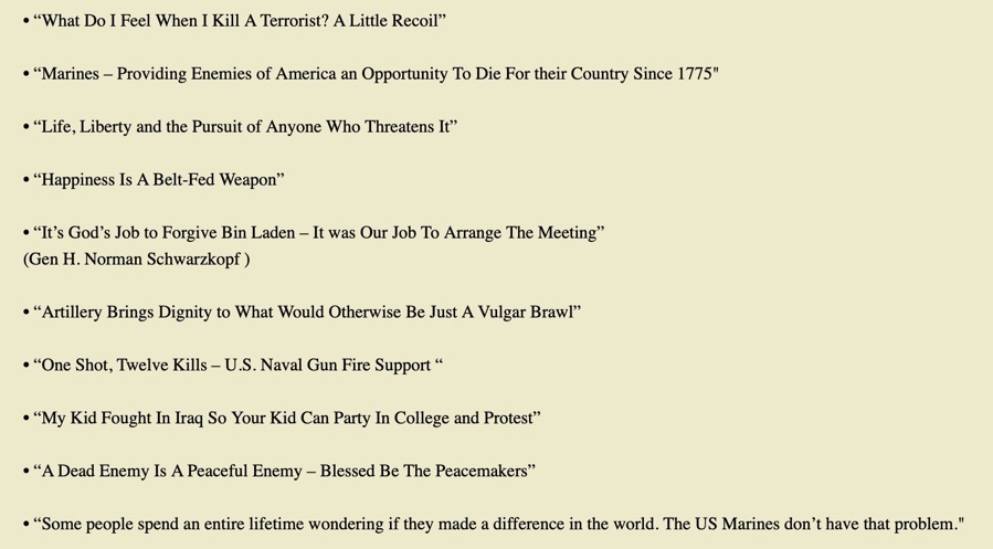 MilitaryBumperStickers2