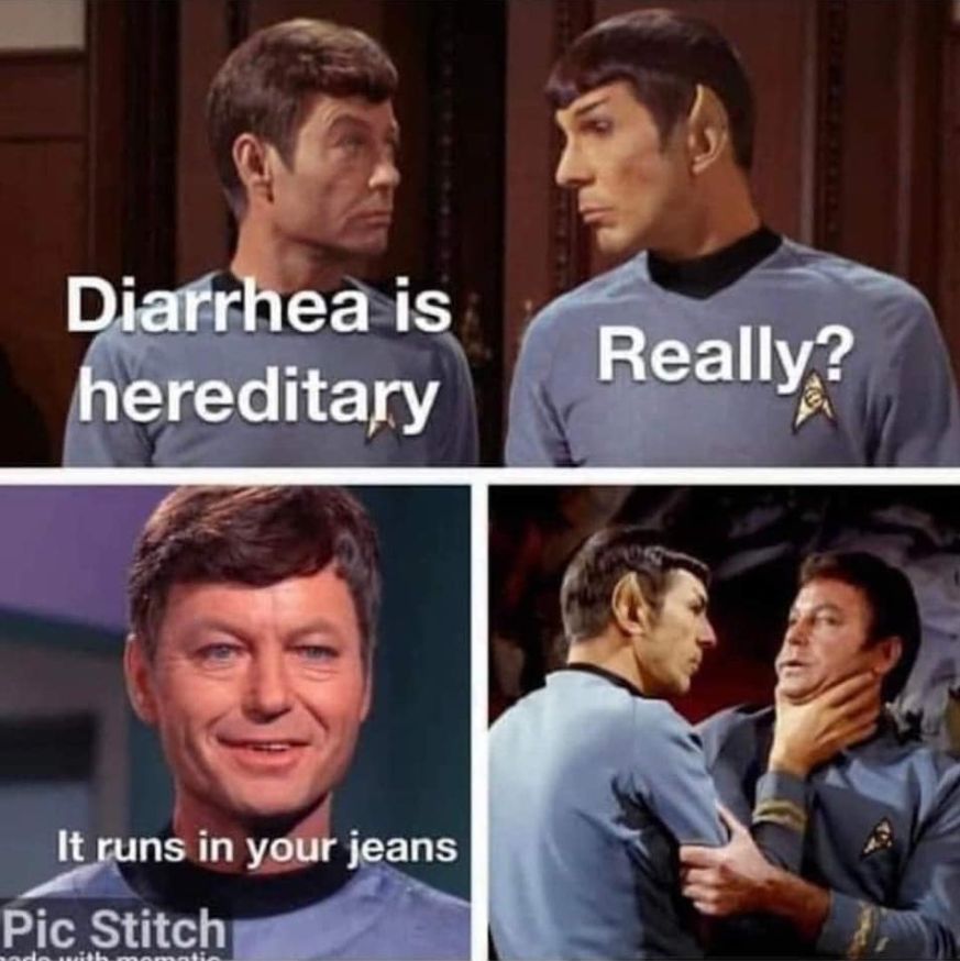 Star trek diarrhea